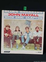 Front cover of Blues Breakers John Mayall with Eric Clapton LP