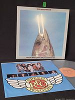 Front cover showing tuna fish artwork and album title