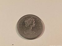 Obverse showing Queen Elizabeth II portrait