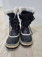 front view of both boots upright