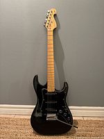 Front view of the Washburn Kirk Hammett Student Series electric guitar