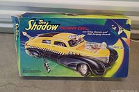 Front of original box showing artwork and product name