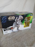 Front view of boxed Luke Skywalker & Tauntaun set