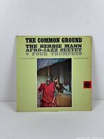 Front cover of The Common Ground LP showing title, artist, catalog number