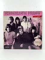 Front cover of Surrealistic Pillow LP showing band photo and title