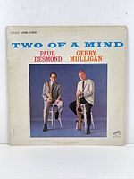 Front cover of Two of a Mind LP showing artists and title
