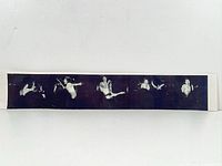 Full view of long panoramic Mick Jagger photo strip