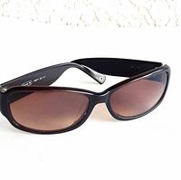 Front angled view showing frame shape and lens tint