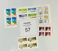 Overview of all stamp blocks and pairs