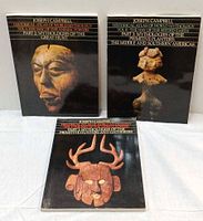 Front covers of all three Joseph Campbell Historical Atlas volumes