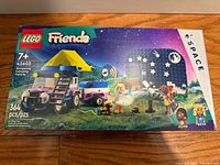 Front of sealed LEGO Friends 42603 box showing contents and piece count