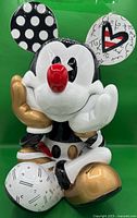 Front view of Disney Britto Midas Mickey figurine