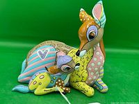 Front view of Bambi and Mother figurine