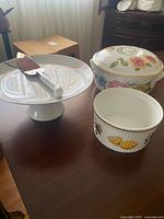 All four items together on tabletop