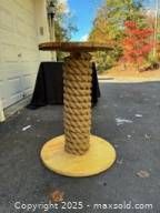 Full view of bottlecap high-top table