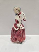 Front view of Royal Doulton Christmas Morn figurine HN1992