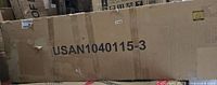 Closed shipping carton marked USAN1040115-3