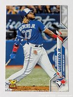 Front of Vladimir Guerrero Jr. Topps Series One #182 card