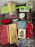 Full array of accessories on tabletop