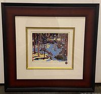 Full view of framed print