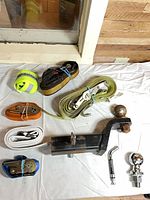 All items laid out together