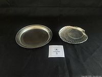 Both trays with lot card visible