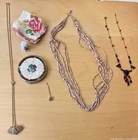 All items laid out on table