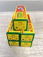 Stacked view showing end labels: one 7500, four 7501