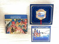 Ornament in velvet case with external box and booklet