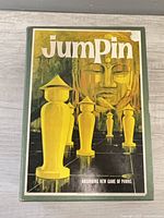Front of Jumpin bookshelf game box