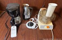 All three Mr. Coffee appliances together on tabletop