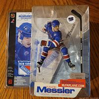 Front of sealed McFarlane SportsPicks Mark Messier Series 3 figure