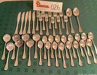 Full set laid out showing all 40 pieces