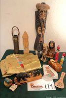 Group view of all items on table