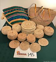 All items grouped together showing quantity and variety