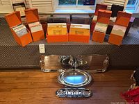 All items in lot displayed: trays and recipe boxes