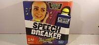 Front of sealed Speech Breaker game box