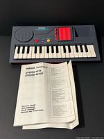 Keyboard and manual overall view