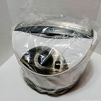 Front view of Sunbeam Rocket Grill sealed in plastic wrap