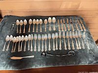 All 42 pieces laid out showing item types and counts