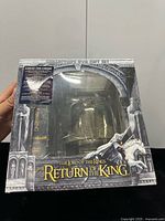 Front view of sealed The Return of the King Collector’s DVD Gift Set showing title, window, and keepsake