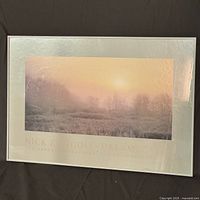 Front view of framed Dreamscapes print