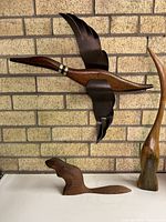 Overall view of duck, goose base and beaver