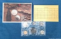 Full view of sleeve, spec card, and sealed coin set