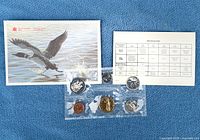 Complete 1993 coin set with sleeve, cover card and spec card
