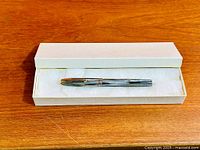 Pen in presentation box, full view