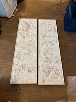 Both canvas panels front view