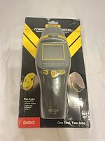 front view of packaged General combo moisture meter