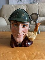 Front view of Royal Doulton The Sleuth Toby Mug