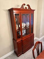 Full view of hutch angled left